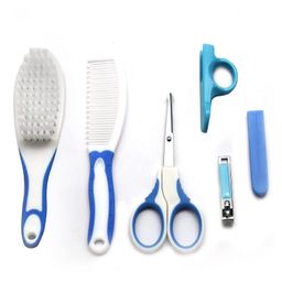 Koochie Koo Portable Baby Care Grooming Kit Pack of 6 - Blue-image-34