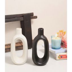 Purezento Kieko Vase set of 2-6 & 6 inch-MultiColour-7