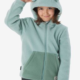 Decathlon Kids-Boys Hooded Colourblocked Sherpa Jacket-picture-27