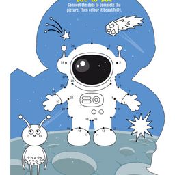 dreamland publications Step into the Space World - Activity and Colouring Fun Book for Age 4+ image 2