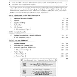 oswaal books Oswaal CBSE Question Bank Chapterwise and Topicwise SOLVED PAPERS Class 12 Computer Science For Exam 2026 image 2