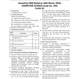oswaal books Oswaal CBSE Question Bank Chapterwise and Topicwise SOLVED PAPERS Class 12 Computer Science For Exam 2026 image 3
