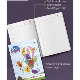 target publication pvt ltd Target Publications 3 in 1 Notebook Pack of 6-  172 Pages Each image 4