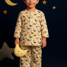 BAESD Boys Animal Printed Round Neck Night Suits-picture-22