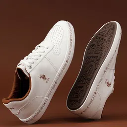 U.S. Polo Assn. Men Solid PU Regular Sneakers-58