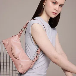 French Connection Structured Hobo Bag-7