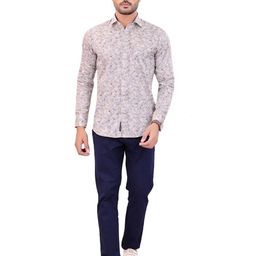 CHECKMARK CLOTHING Men Slim Fit Printed Casual Shirt-image-90