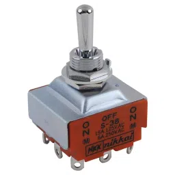 NKK SWITCHES SWITCH, TOGGLE, 3PDT, 15A, 125VAC, S38-picture-6