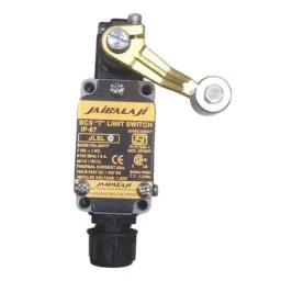 JAIBALAJI BC9 Series Oil Tight Limit Switch With Roller Lever 50 mm Offset 2 NO + 2 NC Contact, JLSL 0-12