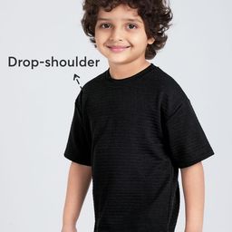 Hopscotch Boys Textured T-shirt-picture-26