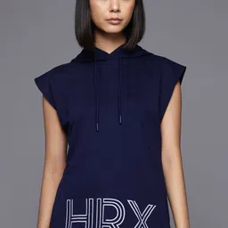 HRX by Hrithik Roshan Printed Hooded Training Sweatshirt-image-24