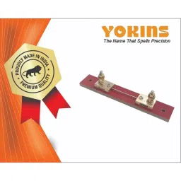 Yokins DC Current Shunt 2 A/75 mV As per IS 1248 for Current Measurement image 4