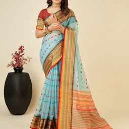 Suha Women Woven Design Kota Saree-image-50