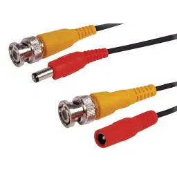 MULTICOMP PRO Audio / Video Cable Assemblies 25 Black CCTV BNC Video/Power Siamese Cable, 82-16610-32