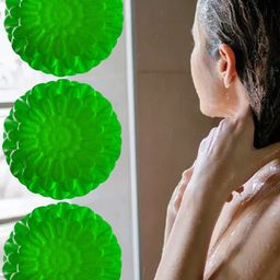 GROOVY Set Of 3 Green Tea Antibacterial Soaps - 100 g Each image 2
