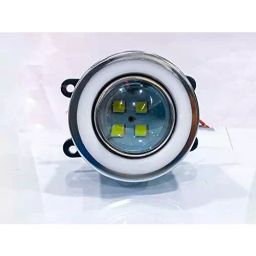 Auto Pearl Projector 3x1 DRL LED Metal Car Fog Light with Wiring kit & Switch Compatible For Ford Figo New, Drl4LedSwiftX_WiringKit_FigoNew (Set of 2) image 2