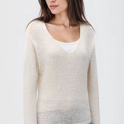 MANGO Openwork Knit Pullover-picture-33