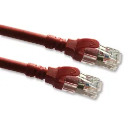 VIDEK PATCH LEAD, CAT6A, RED, 1M, 2996AS-1R-image-59