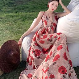 JC Mode Floral Print A-Line Dress-image-24