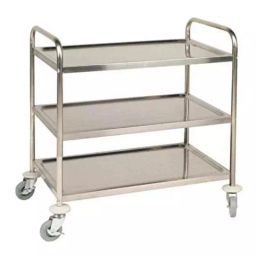 Mascot 2-3 ft Stainless Steel Shelve Instrument Trolley-image-10