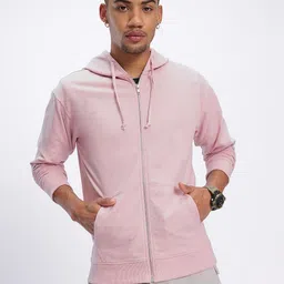 glitchez Comfy Basics Printed Hooded Oversized Sweatshirt image 2