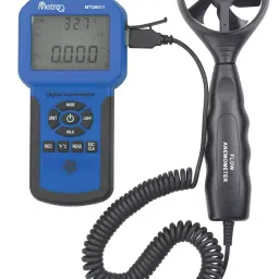 MetroQ MTQ 8011 air Vilocity Range 0.3 to 45m/s Digital Anemometer-10