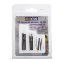 RS PRO Drill Bit Set for Miniature Drills, Model No 6129567 Melatic Grey Color (Set of 30) image 2