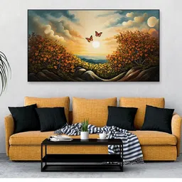 DEKORSTATION Multicoloured 1 Piece Canvas Wall Paintings-image-79