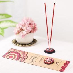 Amogha Incense Sticks With Holder -Fragrance Jatamansi-12