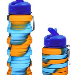 FunBlast Stylish Expandable Sipper Water BottleBlue-B-image-83