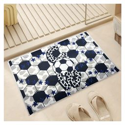 Elanza Printed Soft Memory Mat for Office/Floor/Home/Bathroom/Bedroom/Kitchen (46x72 cm) 1600 GSM Super Absorbent Anti-Skid Bath Mats (Pack of 1)-image-56