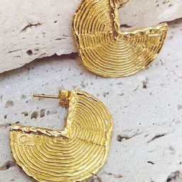 Just Lil Things Contemporary Hoop Earrings-image-91