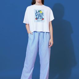 FFLIRTYGO Women Graphic Printed T-shirt & Pyjamas-image-102