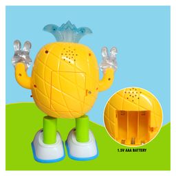 Planet of Toys Dancing Pineapple Toy for Kids - Big Size Walking and Dancing Pineapple with Dynamic Music & Colorful Lights - Funny Movement & Attractive Toy for Toddlers & Children image 4