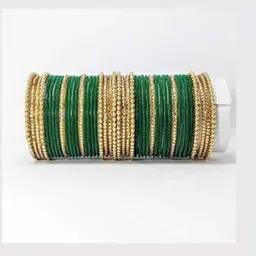SAVORADE Green Stainless Steel Bangle-picture-43