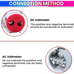 amicisense 3-Digit Digital Voltmeter, 60-500VAC Voltage Range, Accurate Voltage Display Digital Voltage Tester image 4