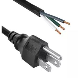 QUALTEK ELECTRONICS POWER CORD, 5-15P/FREE END, 1.83M, 10A, 211011-01-image-50