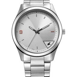 Fastrack Men Brass Dial & Bracelet Style Straps Analogue Watch 3317SM01-78
