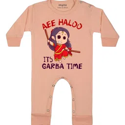 Arvesa My First Navratri Printed Bodysuit-image-29