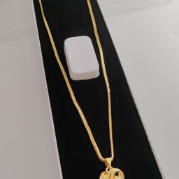 niva fashion Gold-Plated Heart Shaped Pendants with Chains-image-68