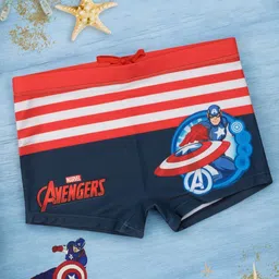 Yellow Bee Boys Disney Marvel Captain America Swim Shorts-image-67