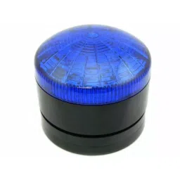 RS PRO 110 V AC, 230 V AC Flashing & Steady LED IP65 Multiple Effect Beacon Blue Lens, 2222465-28