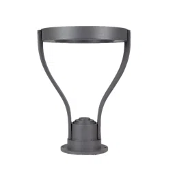 ELIANTE JS-1050-GL- Small Grey Aluminium Gate Light Without Bulb-picture-47