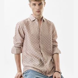 Snitch Slim Fit Striped Shirt-image-53