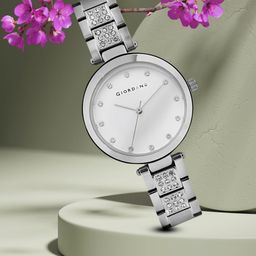 GIORDANO Women White Dial Watch A2037-11-40