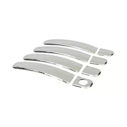 Auto Pearl Door Handle Latch Cover Chrome Finish Compatible For Volkswagen Vento (Set of 4)-image-61