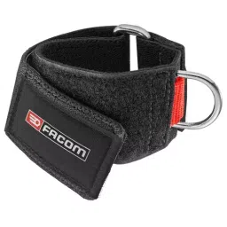 FACOM Wrist Bracelet Fabric Matrial 55 g Weight Black & Red, WRT-DSLS-18