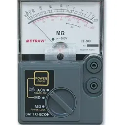 Metravi IT-500 0-1000 MΩ Insulation Resistance Tester-22