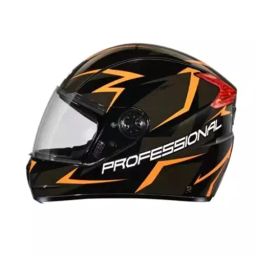 Studds PROFESSIONAL D1 DECOR Black 580 mm Large Full Face Helmet, BLACK N10-image-93