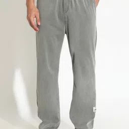 SHOWOFF Men Cotton Casual Regular Trousers-picture-31